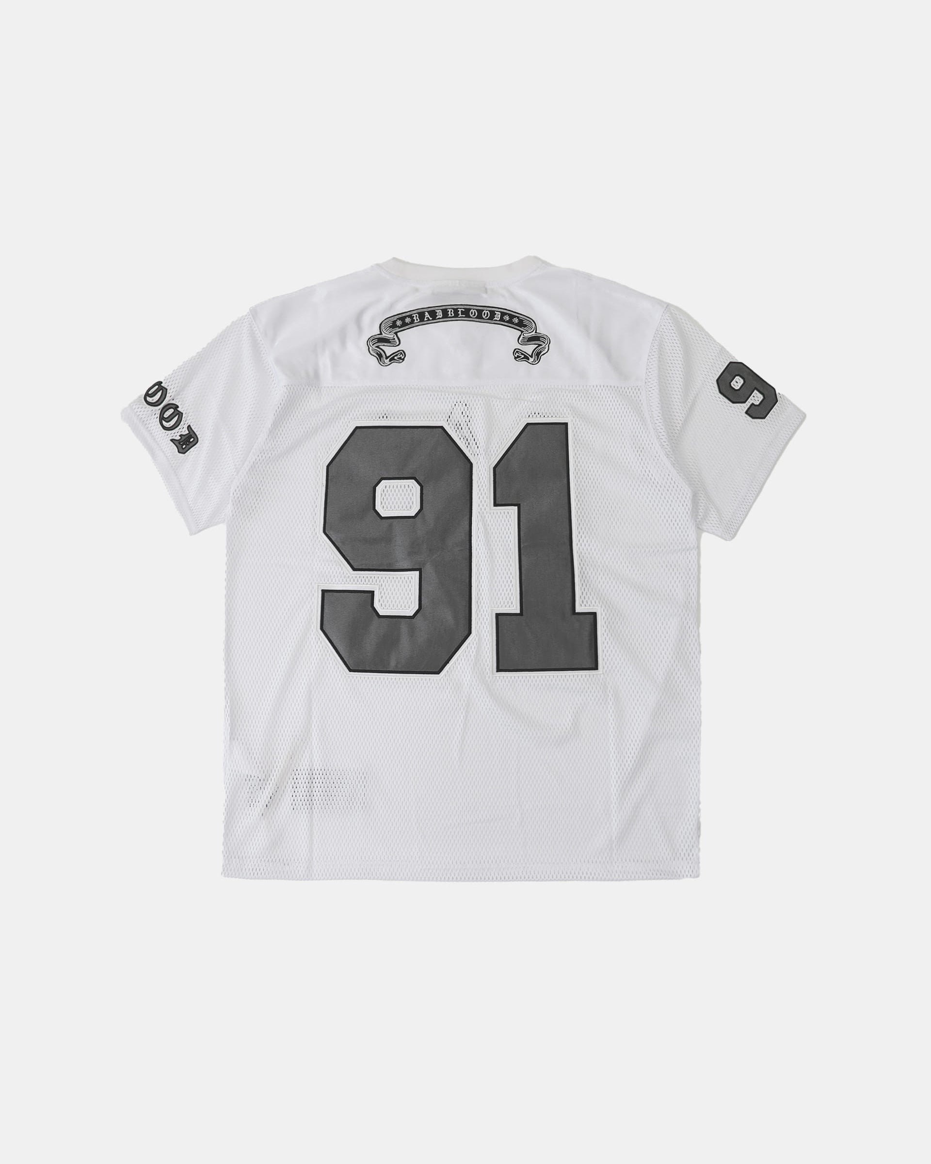 Badblood Workshop Net Rugby Jersey - White