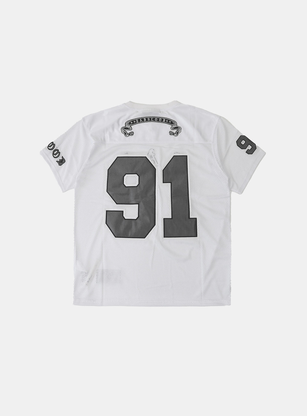 Badblood Workshop Net Rugby Jersey - White