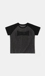 Badblood Contrast Short Sleeve Black Leopard