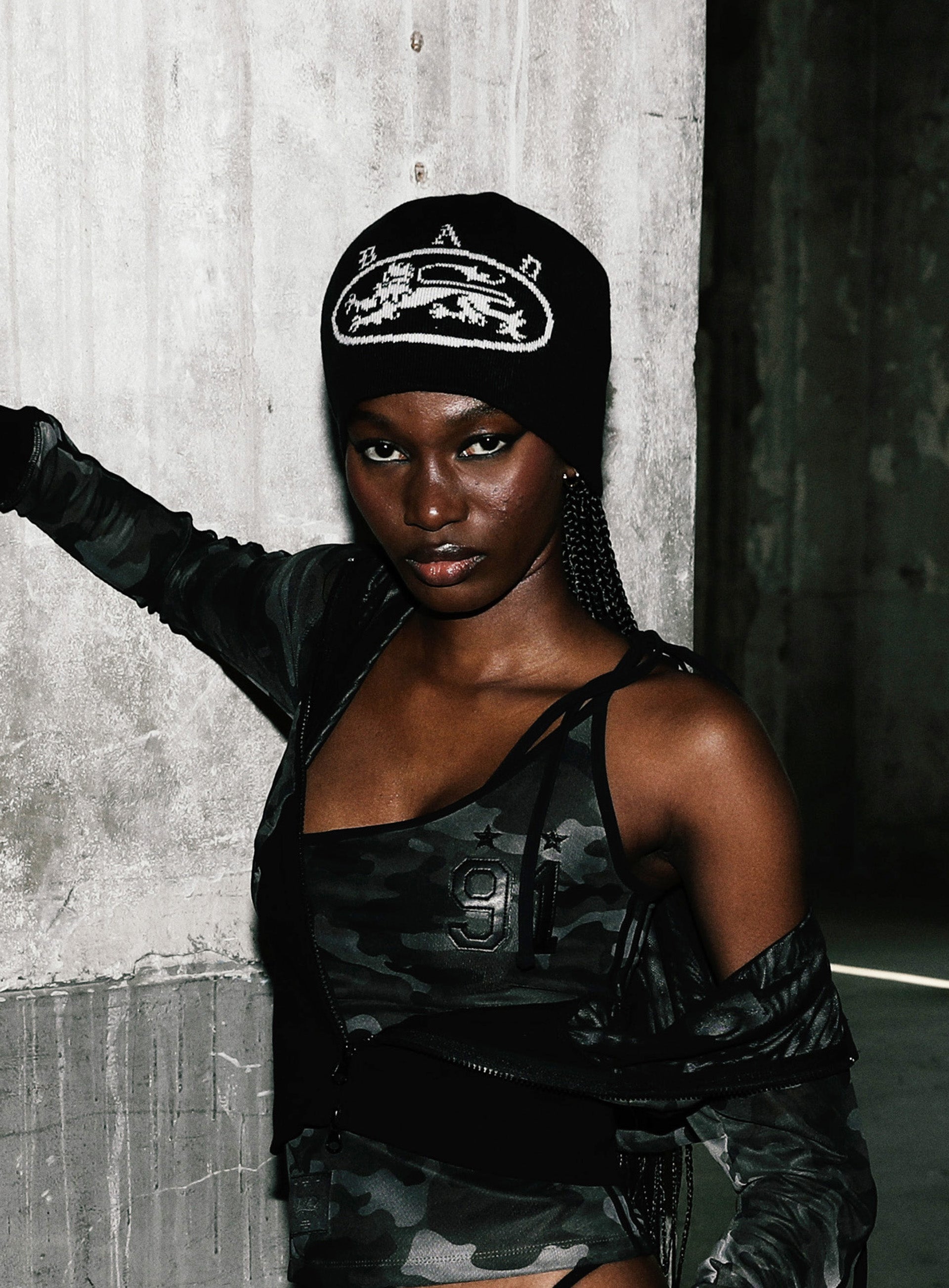 Badblood Mystic Knit Beanie Black
