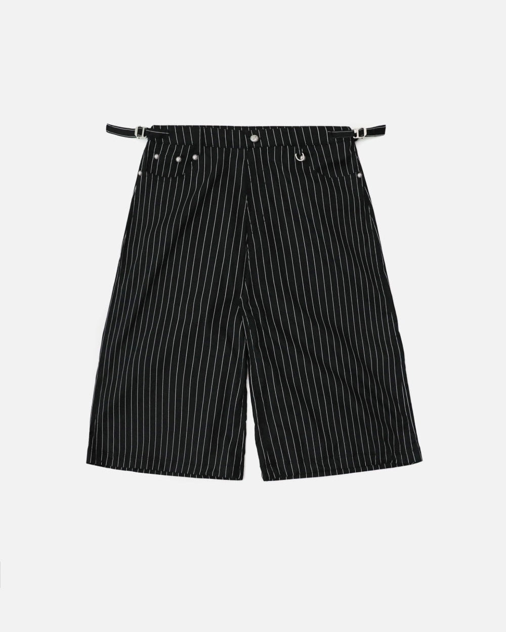 Badblood Cosmo Graphic Bermuda Pants Black/Striped