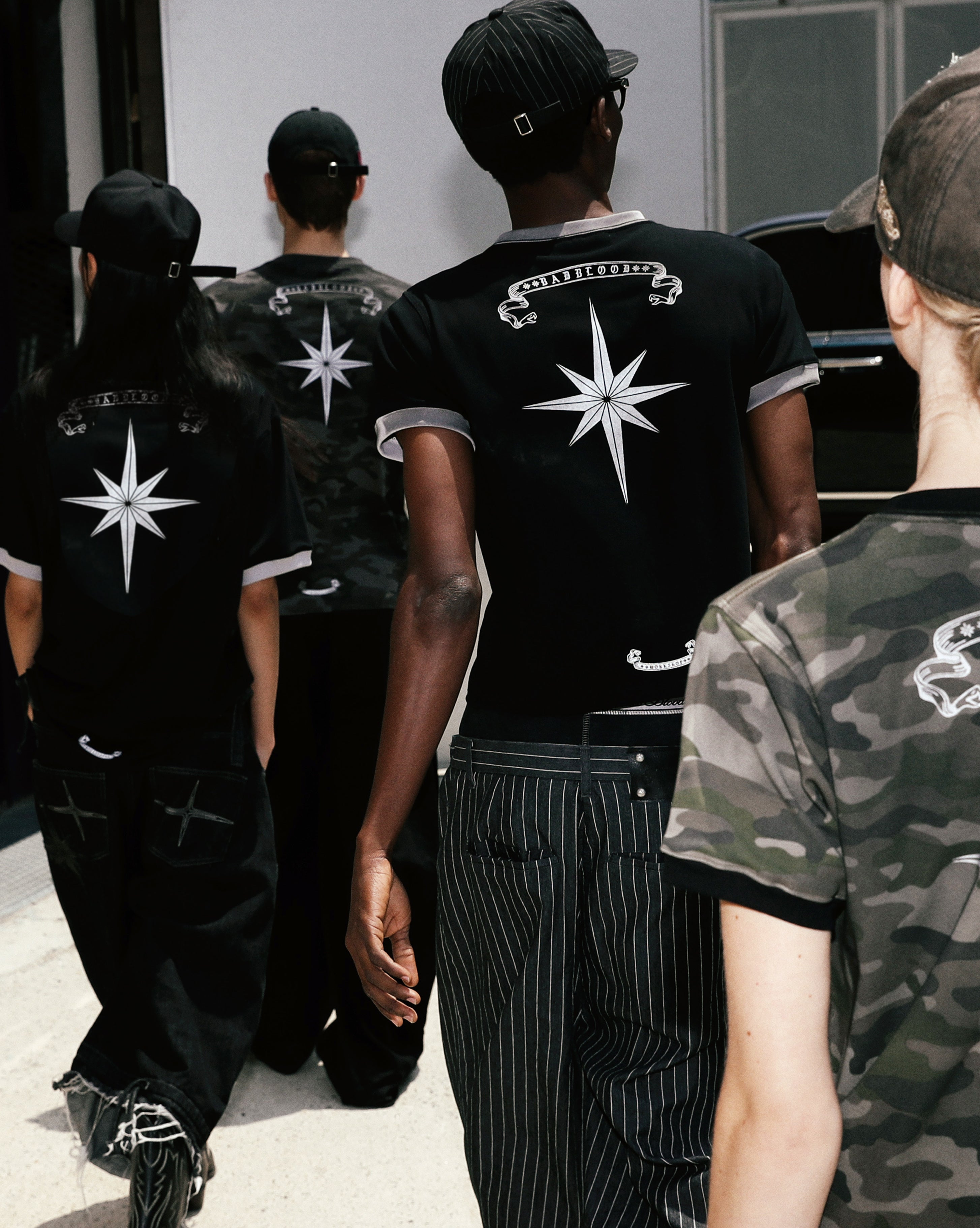 Badblood Cosmo Reflective Ringer T-Shirt - Black