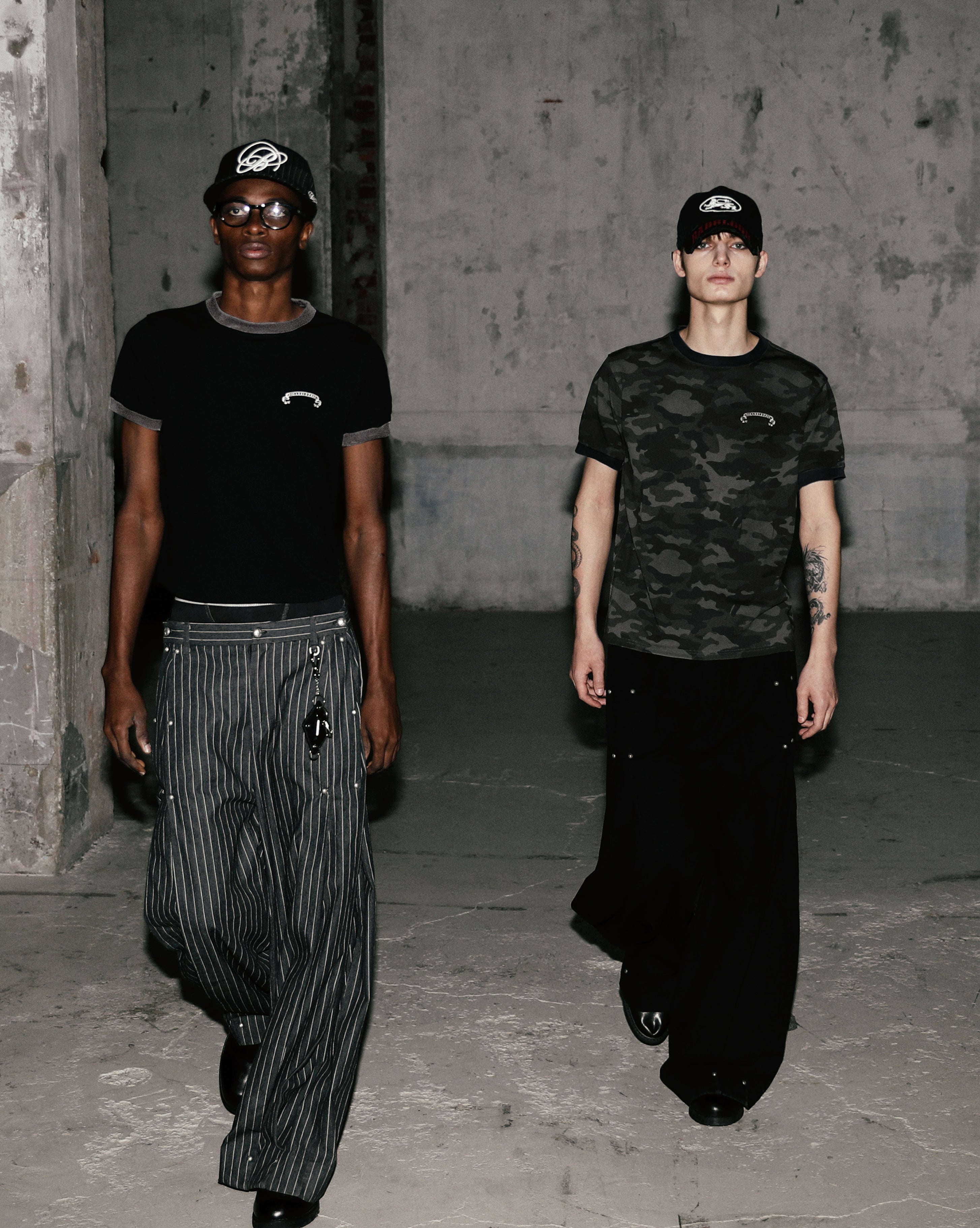 Badblood Cosmo Reflective Ringer T-Shirt - Black