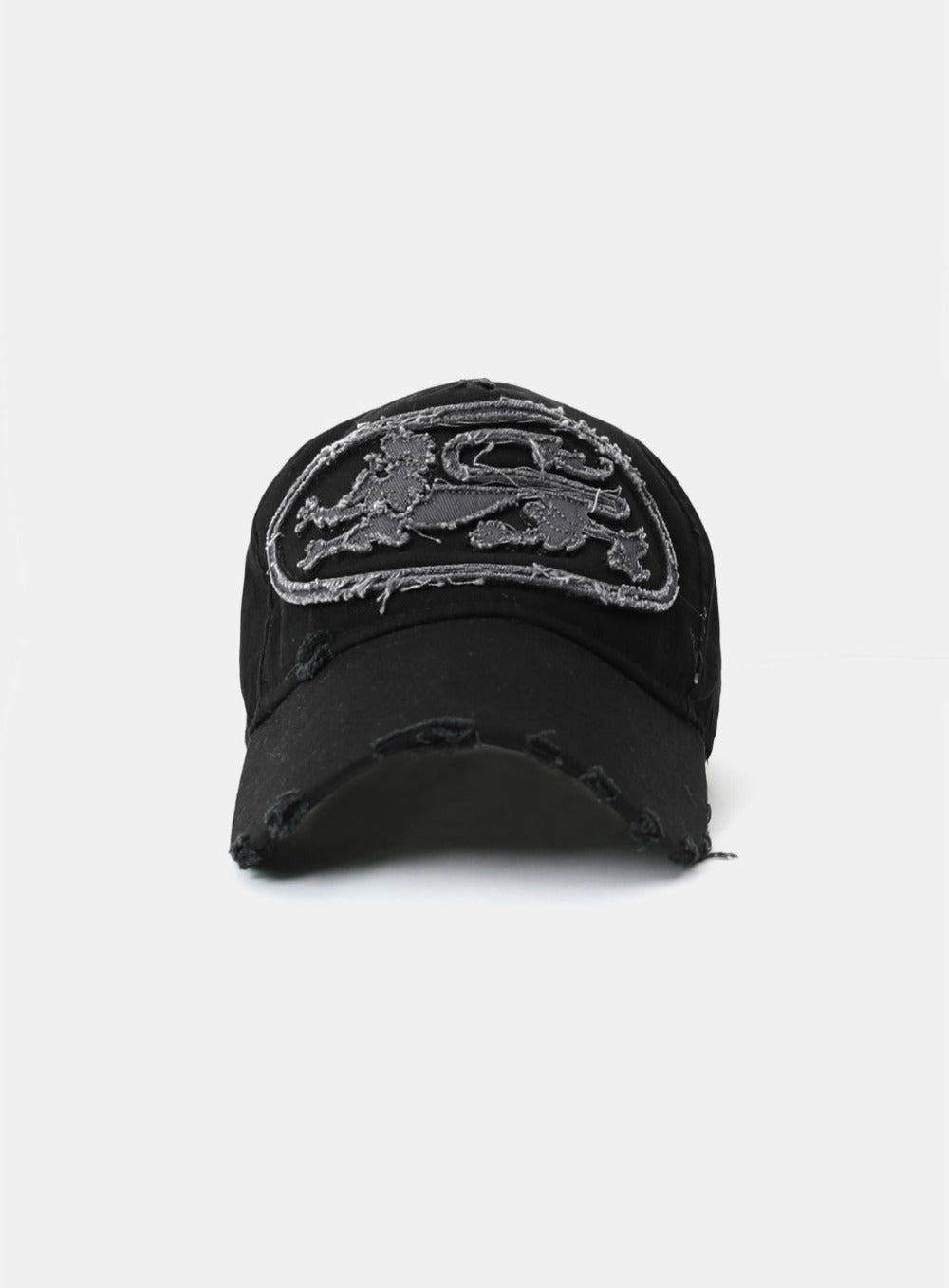 Badblood Mystic Big Patch Ball Cap - Dusty Black