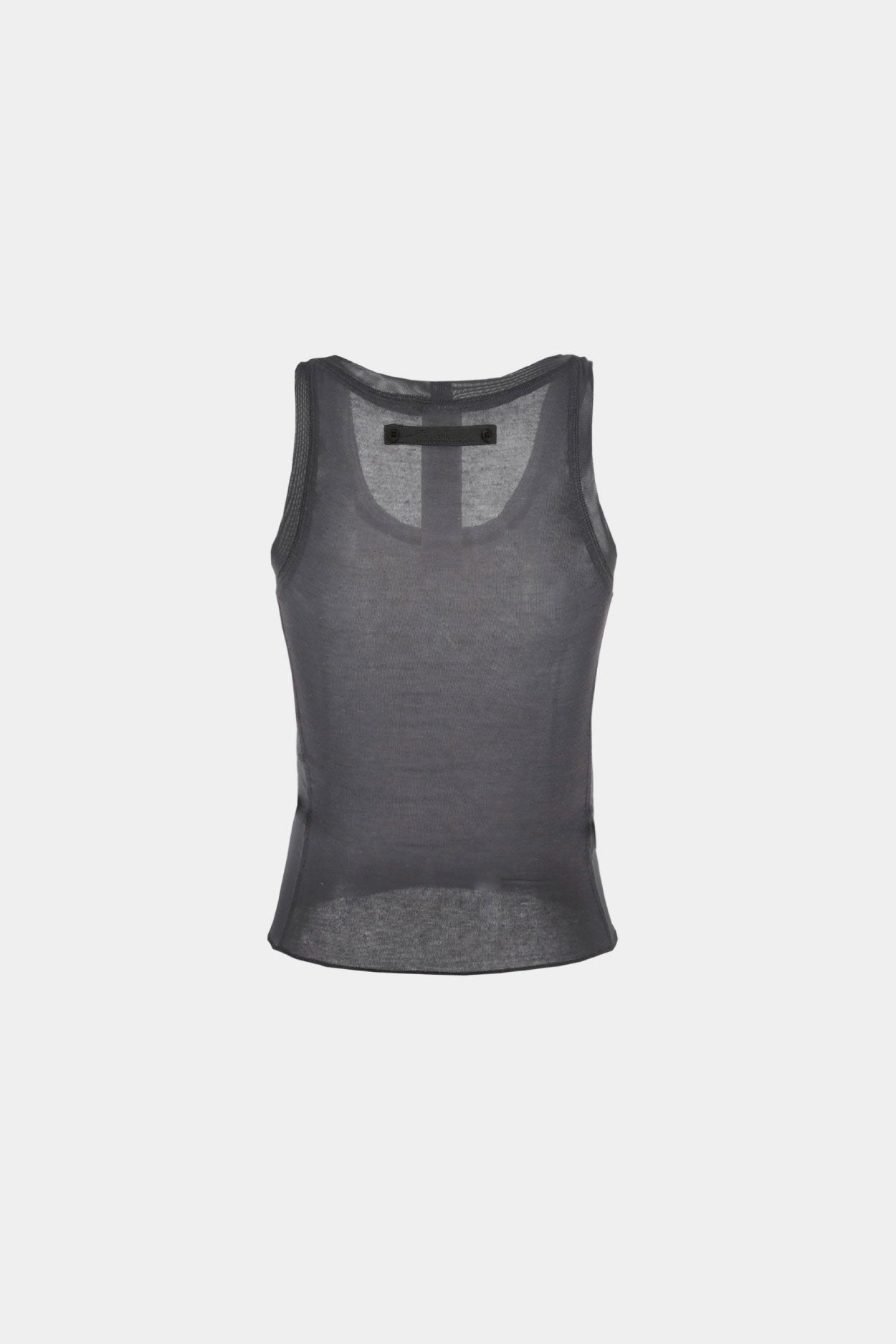 Badblood Second Skin Tank Top Charcoal