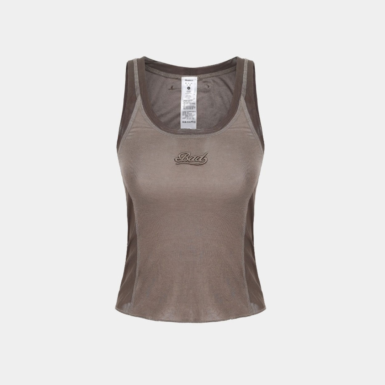 Badblood Second Skin Tank Top Tobacco