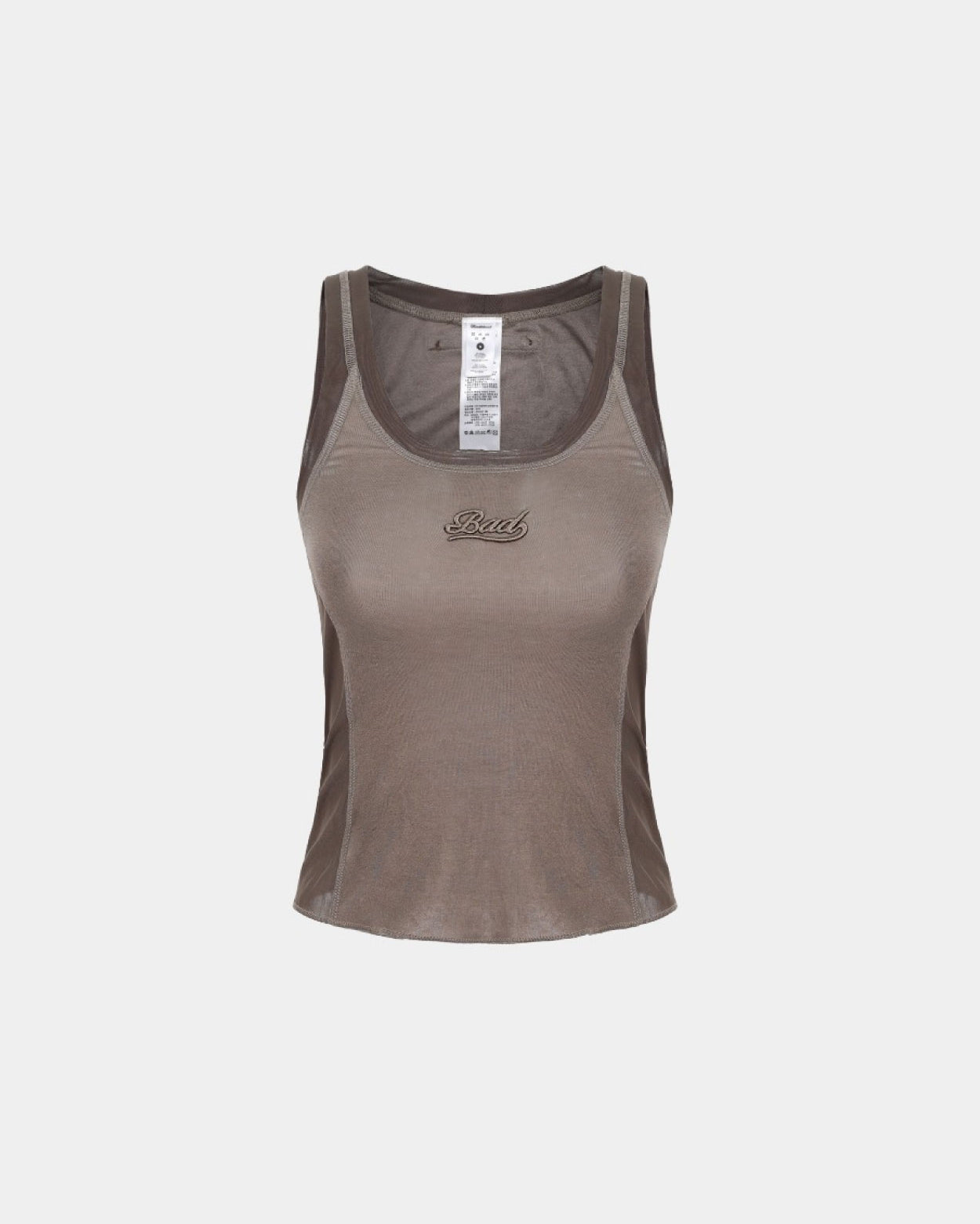 Badblood Second Skin Tank Top Tobacco