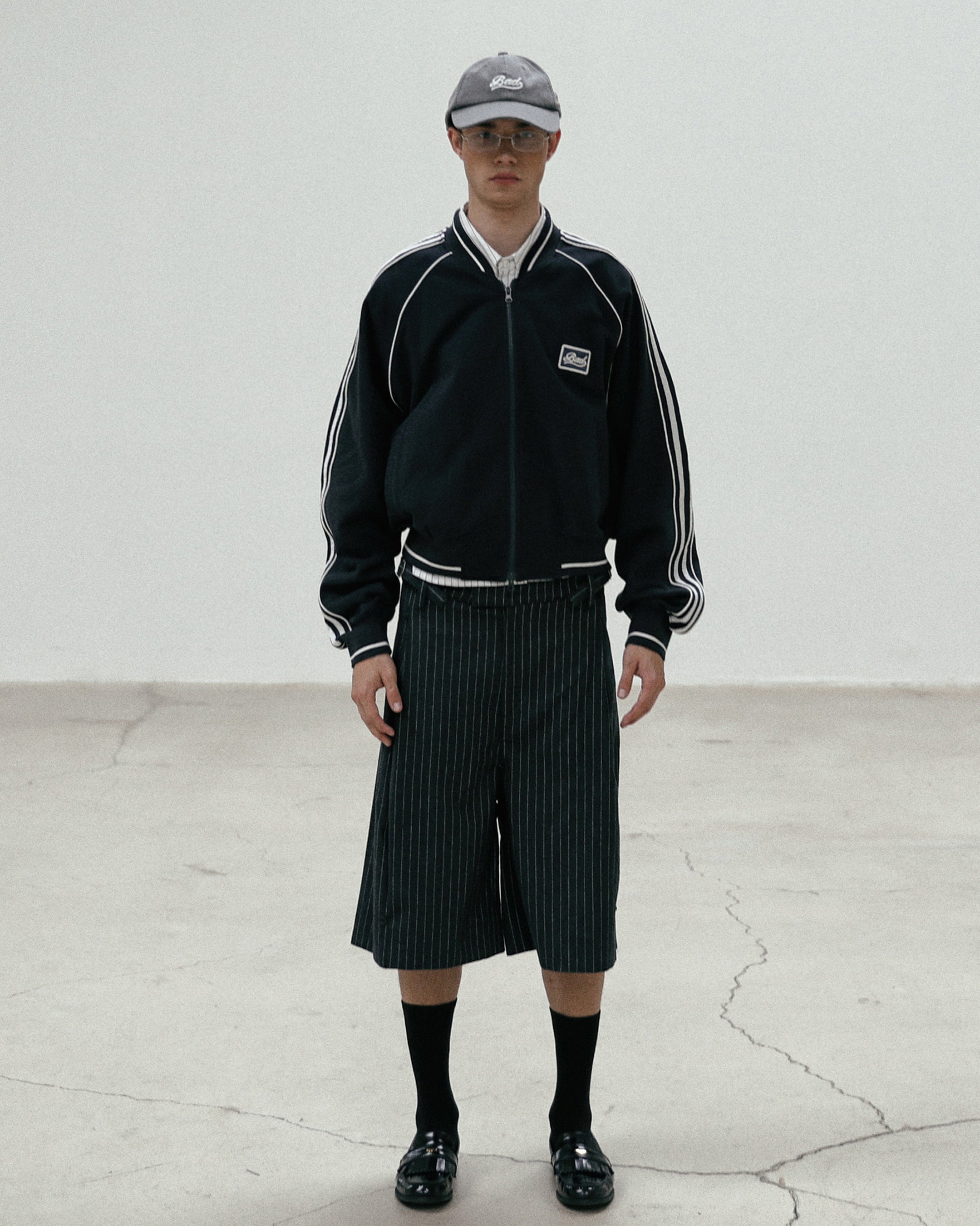 Badblood Billy Jersey Windbreaker - Navy