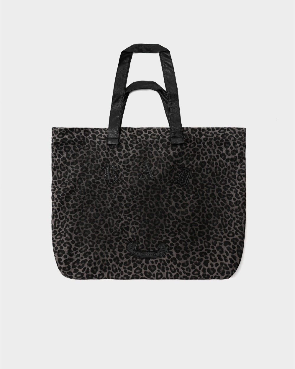 Badblood Mystic Patch Shopper Bag - Black Leopard