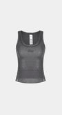 Badblood Second Skin Tank Top Charcoal