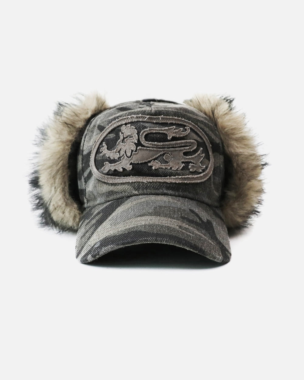 Badblood Mystic Trapper Hat Green Camo