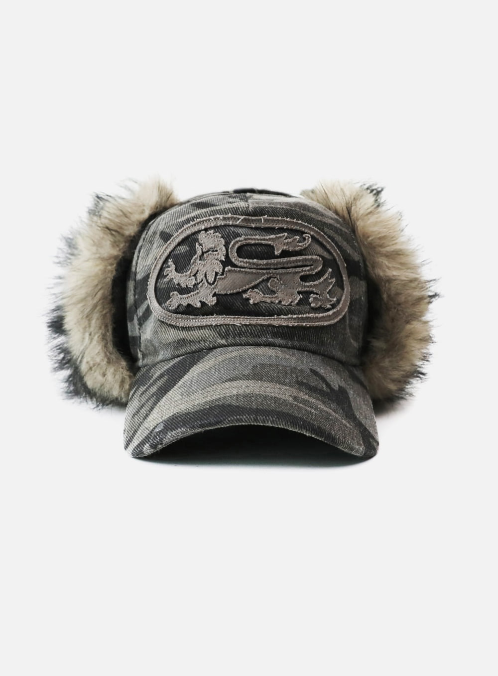 Badblood Mystic Trapper Hat Green Camo