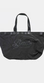 Badblood Bad Logo Nylon Shopper Bag Black