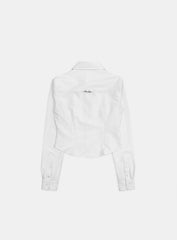Badblood 013 Slim Fit Shirt White/Stripe