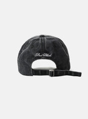 Badblood Washed Classic Mini Logo Ball Cap - Black