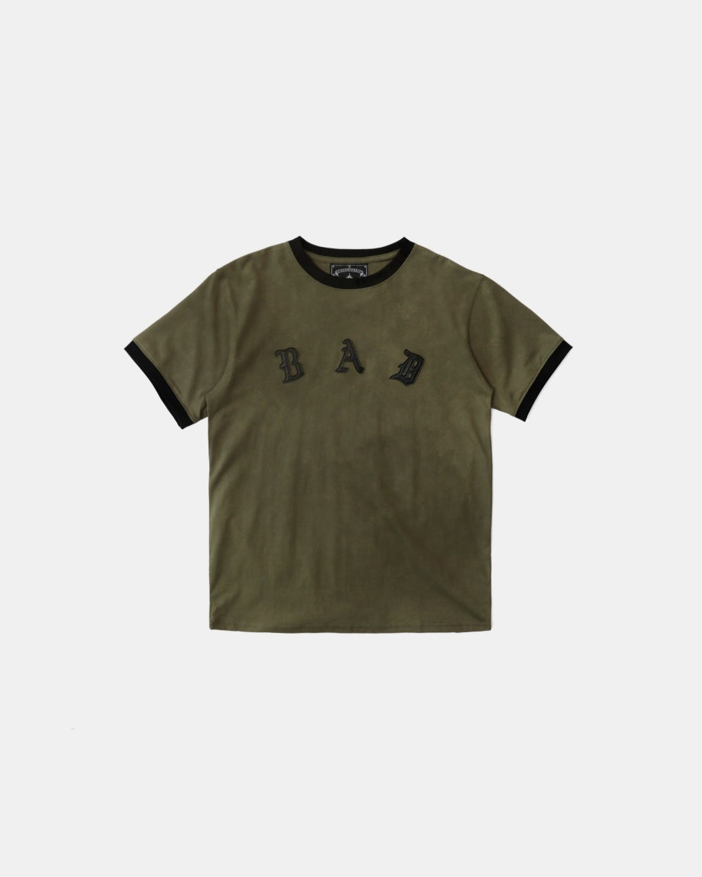 Badblood Cosmo Bad Patch Ringer T-Shirt - Khaki