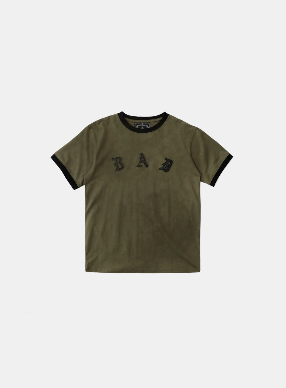 Badblood Cosmo Bad Patch Ringer T-Shirt - Khaki