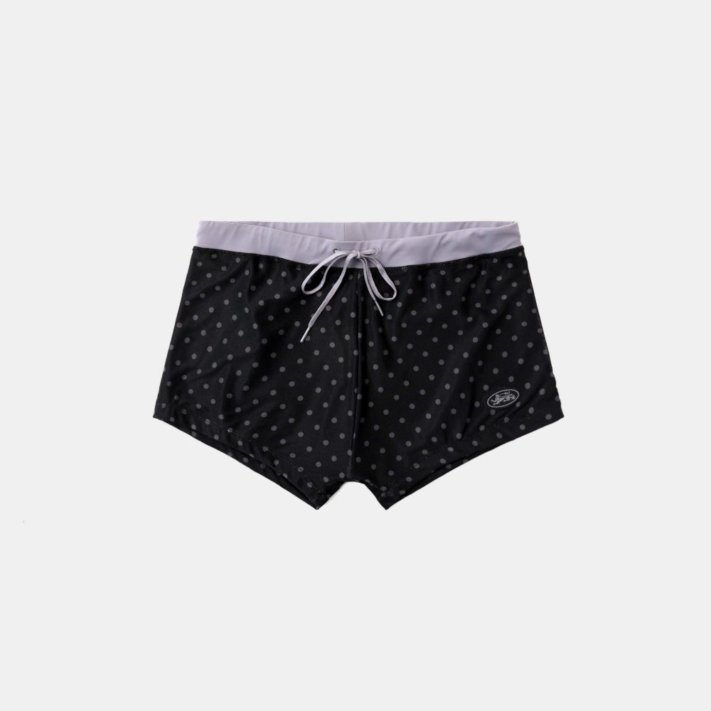 Badblood  Splash Dot Boy Shorts - Black