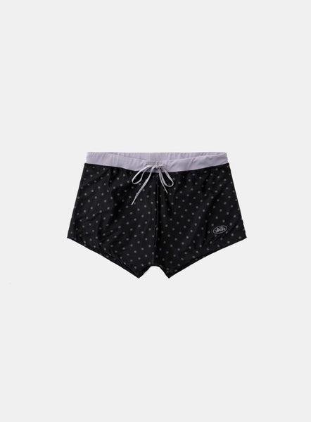 【BADBLOOD】Splash Dot Boy Shorts (水着 可能) Badblood Splash Dot Boy Shorts - Black – BBGSHOPHK
