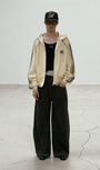 Badblood Billy Hood Zip-Up - Banana Milk