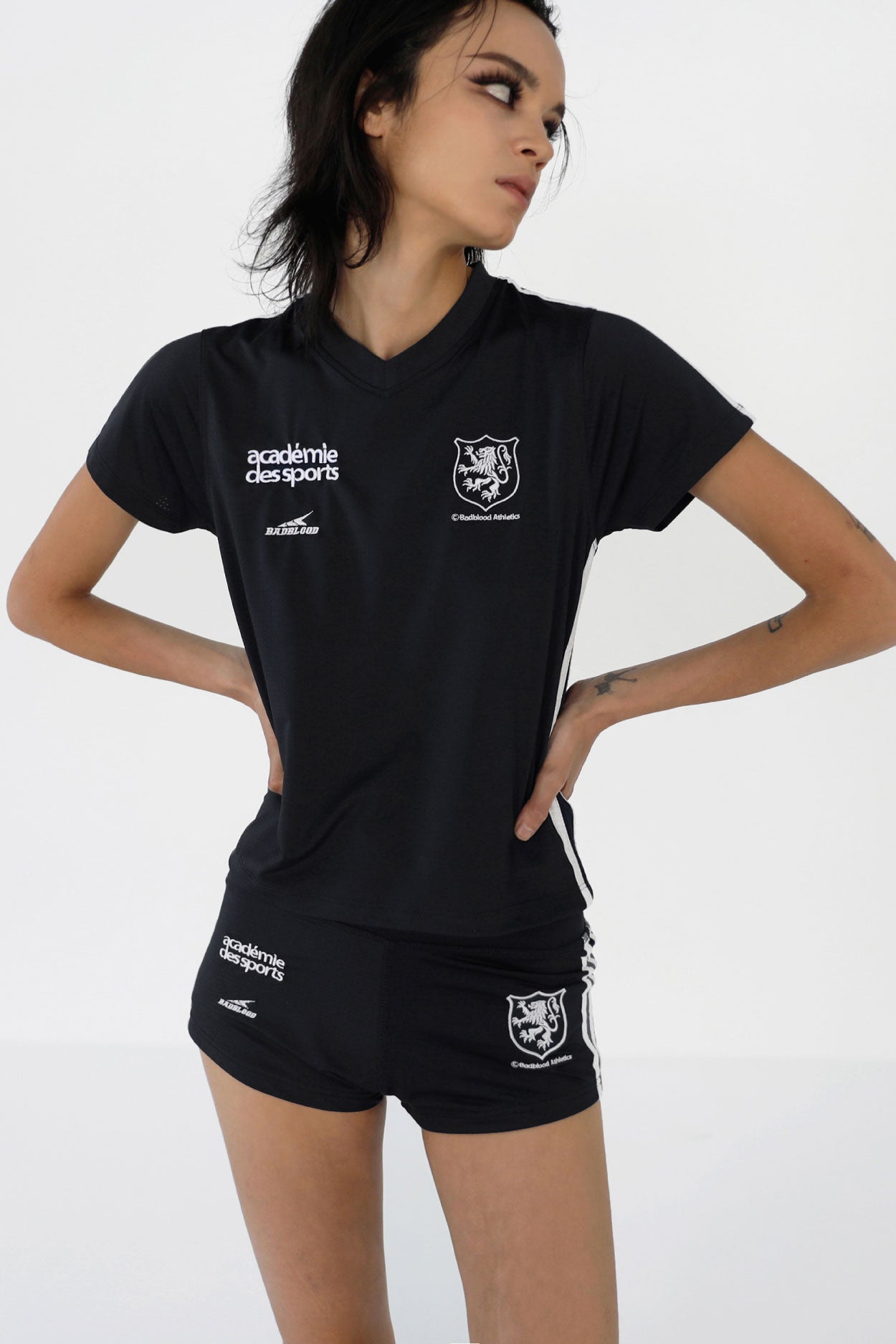 Badblood ADS Vintage Boy Shorts Black