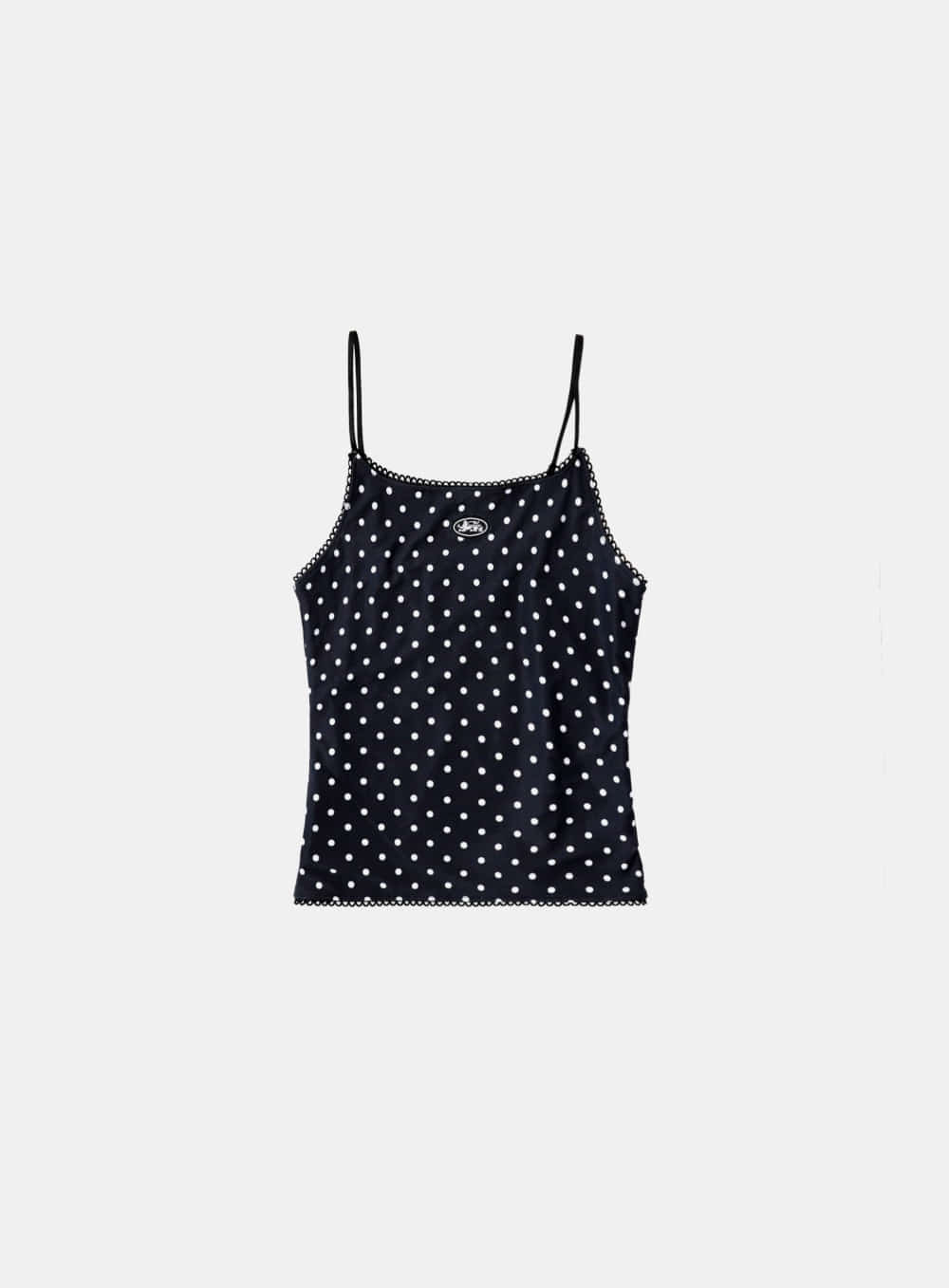Badblood Splash Dot String Tank - Navy