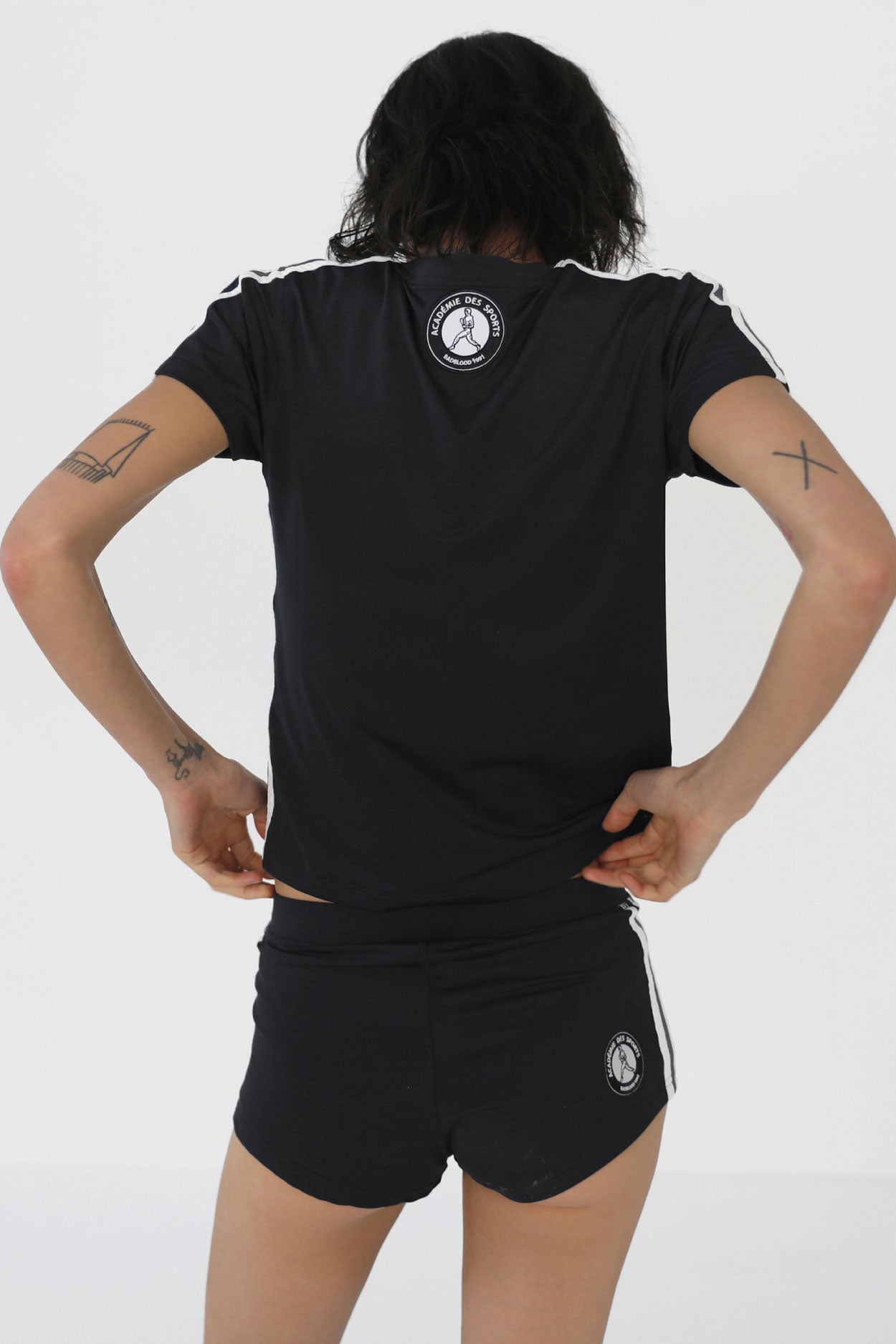 Badblood ADS Vintage Boy Shorts Black