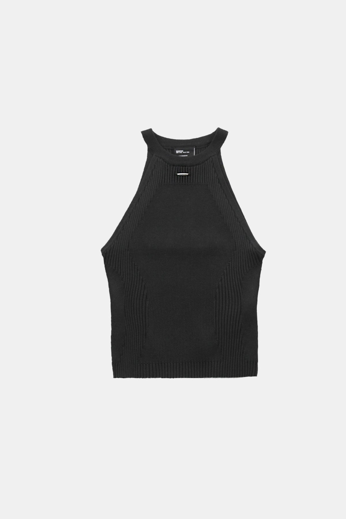 Badblood Halterneck Knit Tank Black