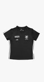 Badblood ADS Vintage V-neck Short Sleeve Slim Fit Black