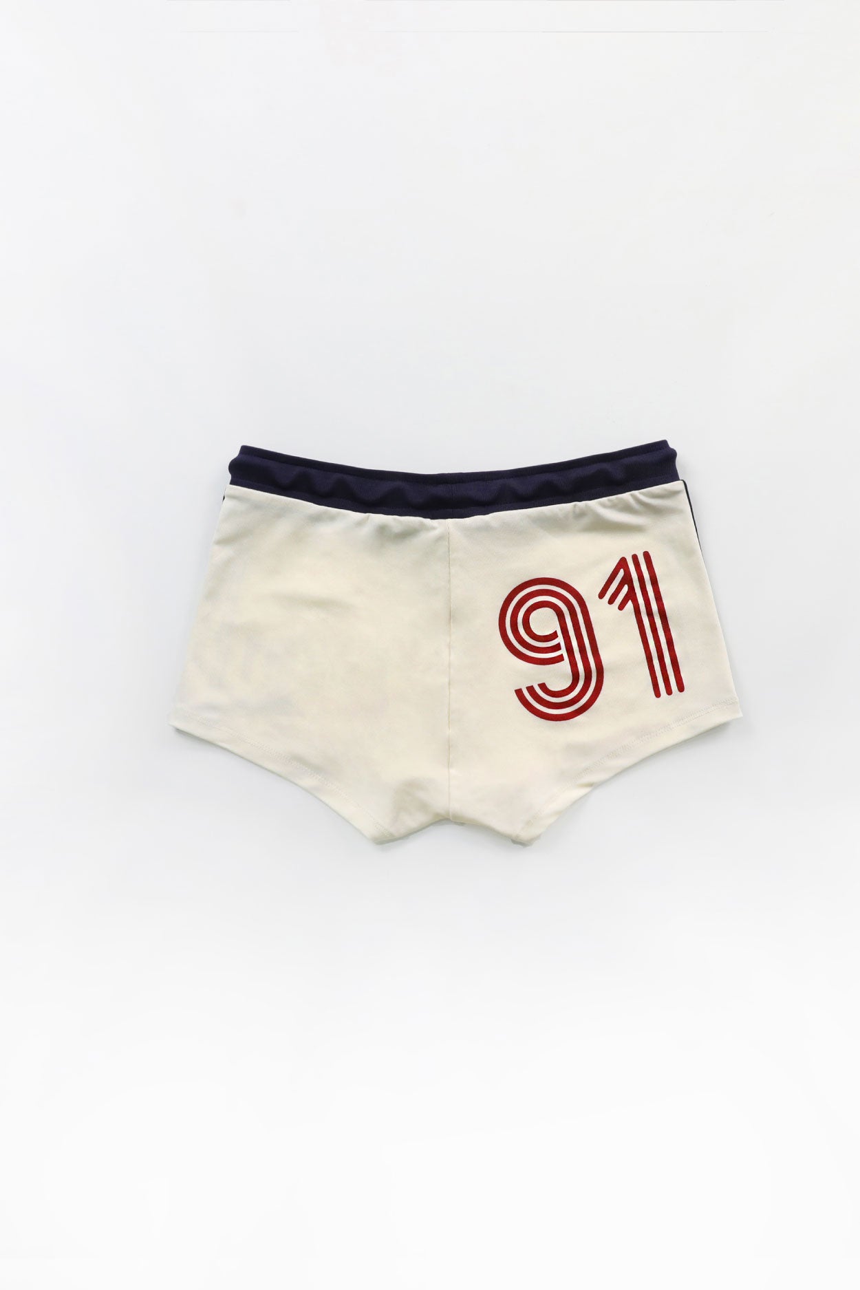 Badblood Vintage Club Boy Shorts Cream