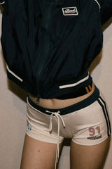 Badblood Vintage Club Boy Shorts Cream