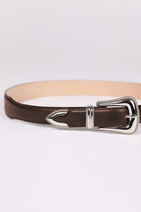 Badblood The Western Leather Belt - Brown