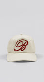 Badblood Classic B Logo Ball Cap Cream