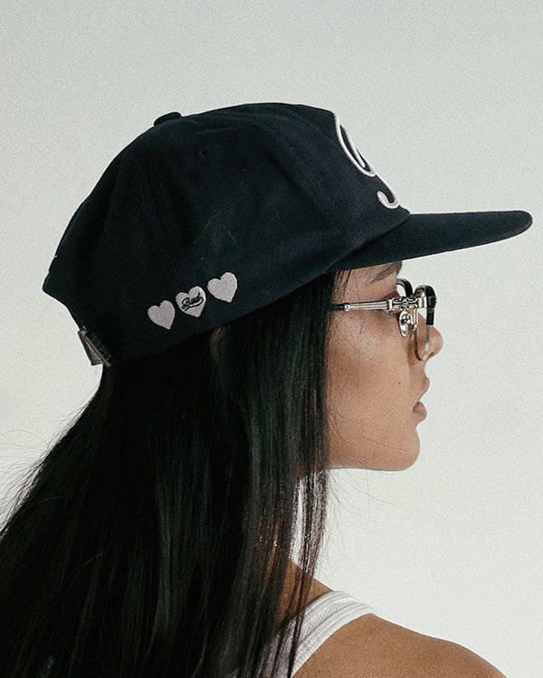 Badblood Classic B Logo Ball Cap Navy