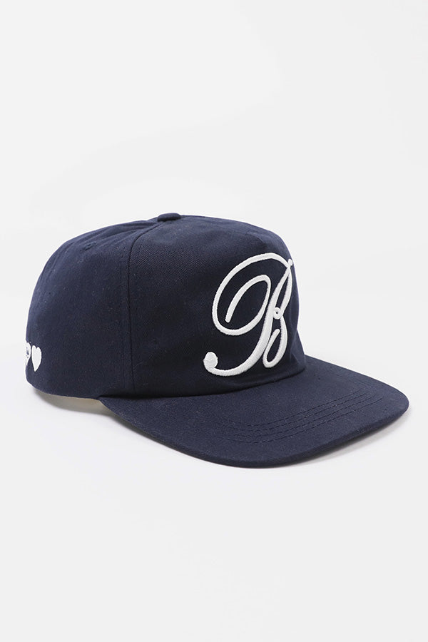 Badblood Classic B Logo Ball Cap Navy