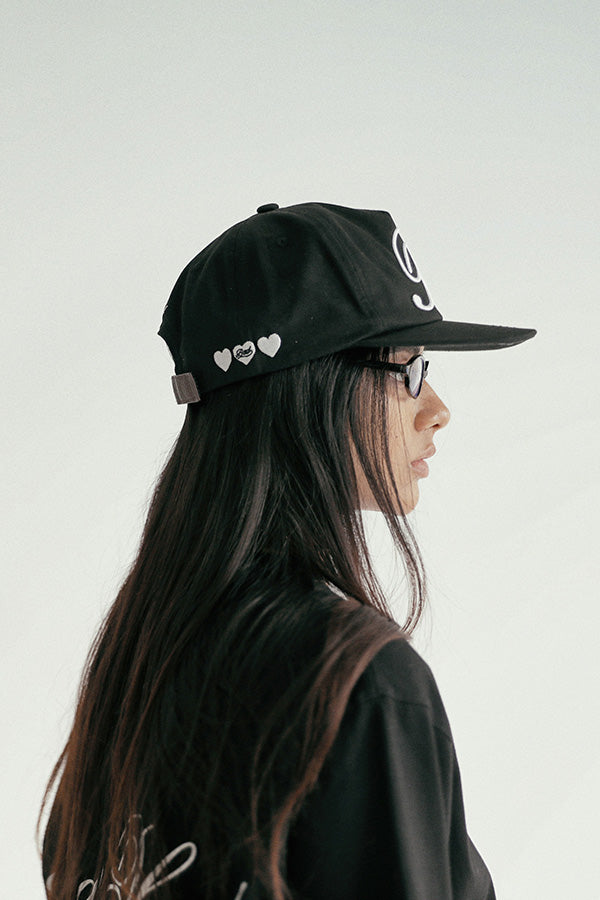 Badblood Classic B Logo Ball Cap Black