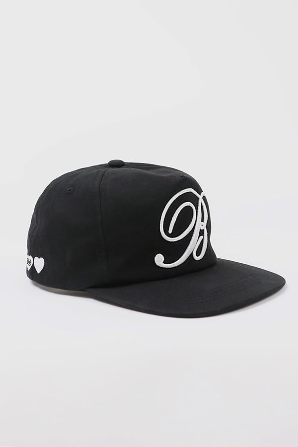 Badblood Classic B Logo Ball Cap Black