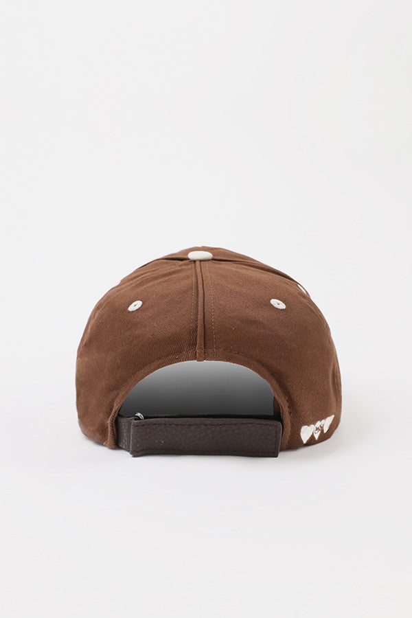 Badblood Bad Logo Rope Ball Cap Brown