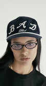 Badblood Bad Logo Rope Ball Cap Navy