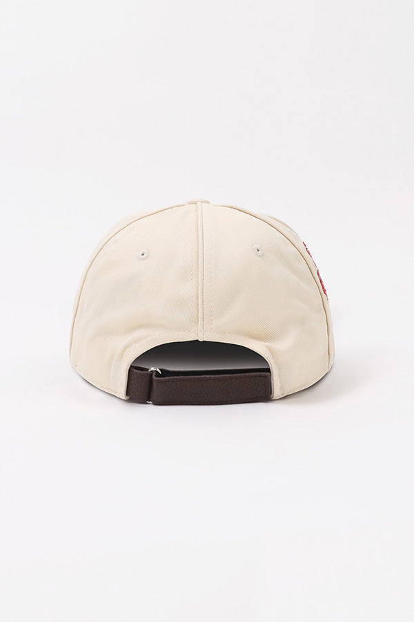 Badblood Bad Bold Logo Ball Cap - Cream