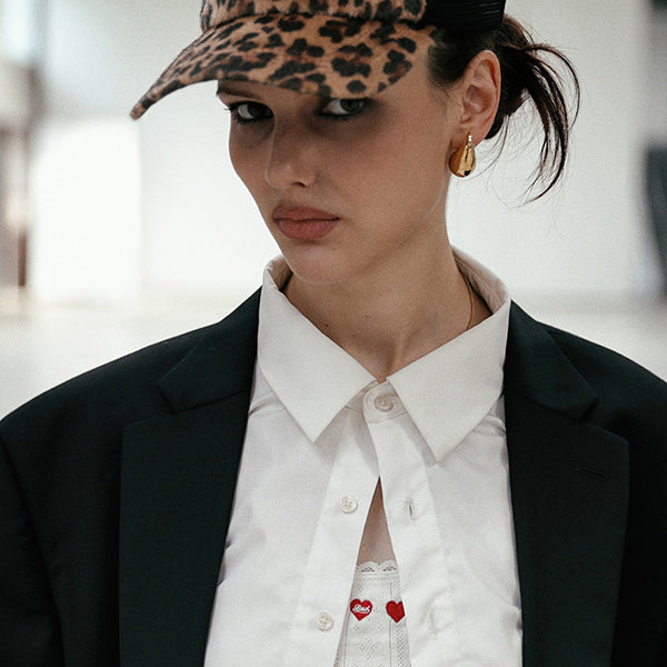 Badblood Leopard Hair Ball Cap