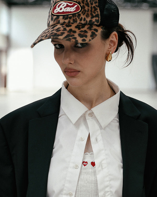 Badblood Leopard Hair Ball Cap