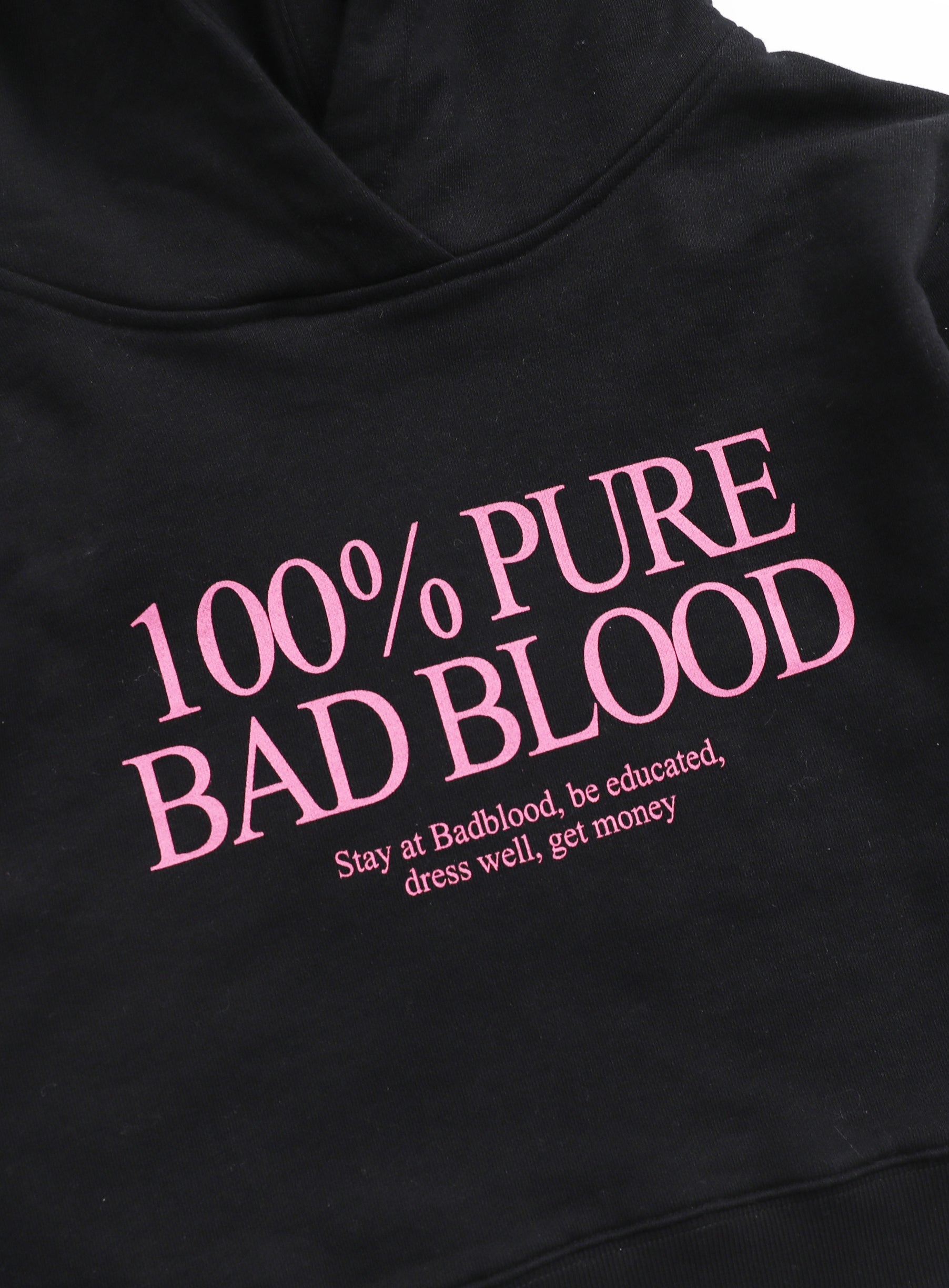 Badblood Pure Crop Hood – Black