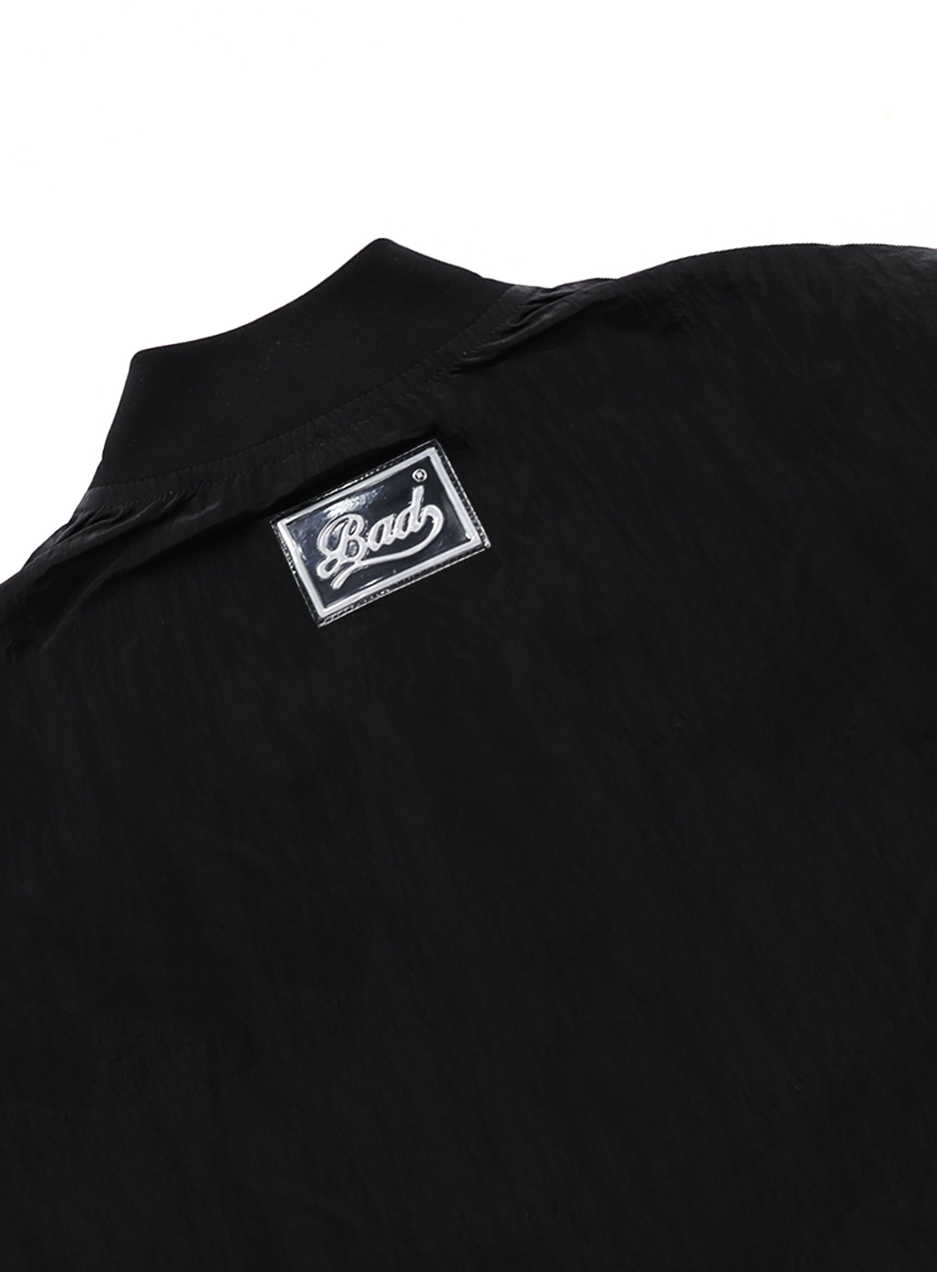 Badblood Clear Nylon MA-1 Jacket - Black