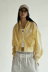 Badblood Billy SS Track Jacket - Lemon yellow