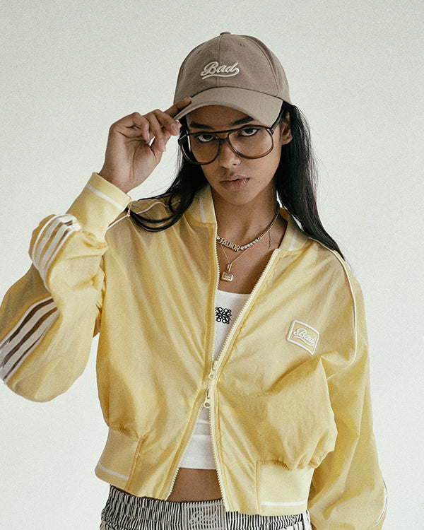 Badblood Billy SS Track Jacket - Lemon yellow