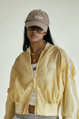 Badblood Billy SS Track Jacket - Lemon yellow