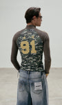 Badblood Jersey Track Top - Camo