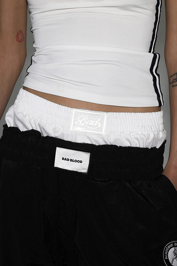 Badblood ADS Vintage Nylon Track Pants Black
