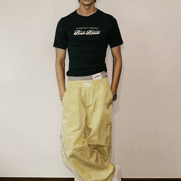 Badblood Billy SS Track Pants Lemon Yellow